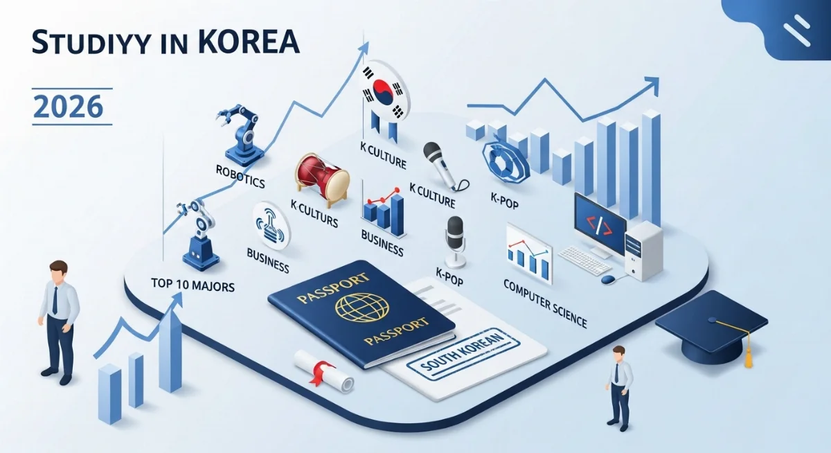 Sinh viên thực hành trong giờ học ngành làm đẹp và thẩm mỹ tại Hàn Quốc năm 2026