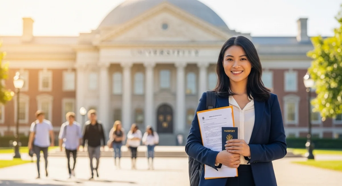 Sinh viên tìm hiểu về việc du học và xin visa 18B cùng lúc tại Đức để định cư tay nghề