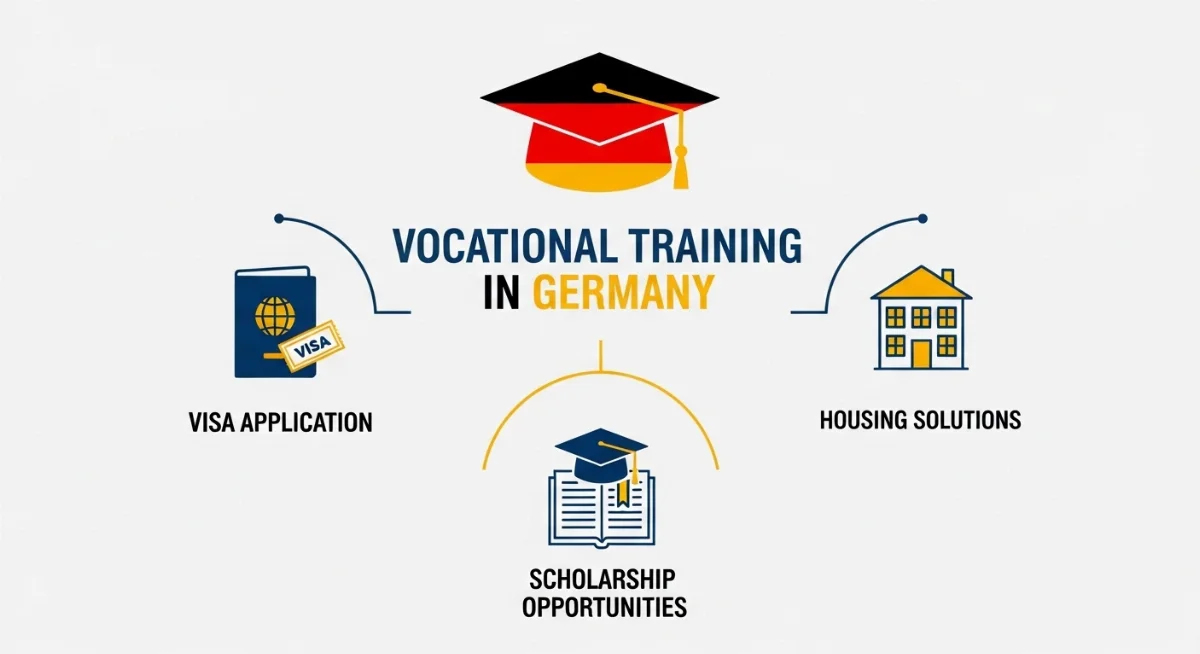 Tỷ lệ trượt visa du học nghề Đức đang tăng cao do hồ sơ không chuẩn