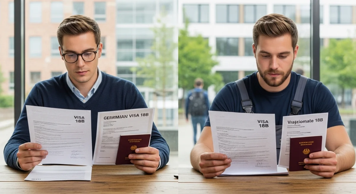 Tư vấn viên Future Start đang giải thích về điều kiện xin visa 18B lao động phổ thông tại Đức