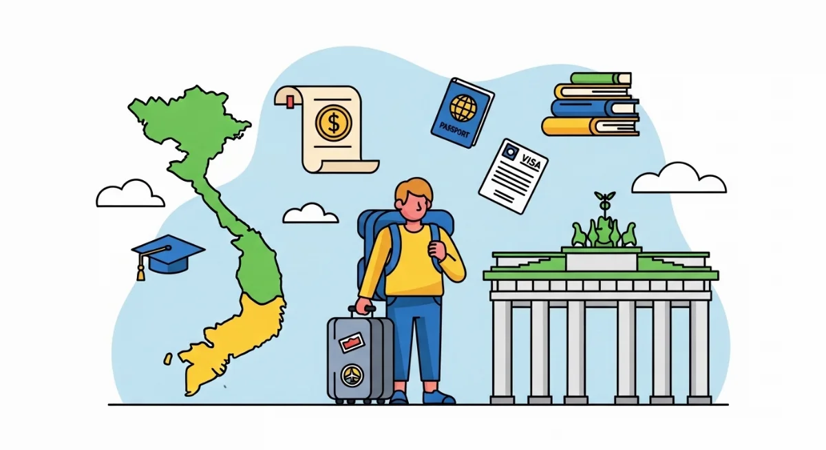 Cẩm nang hướng dẫn xin visa lao động Đức diện tay nghề cao chi tiết