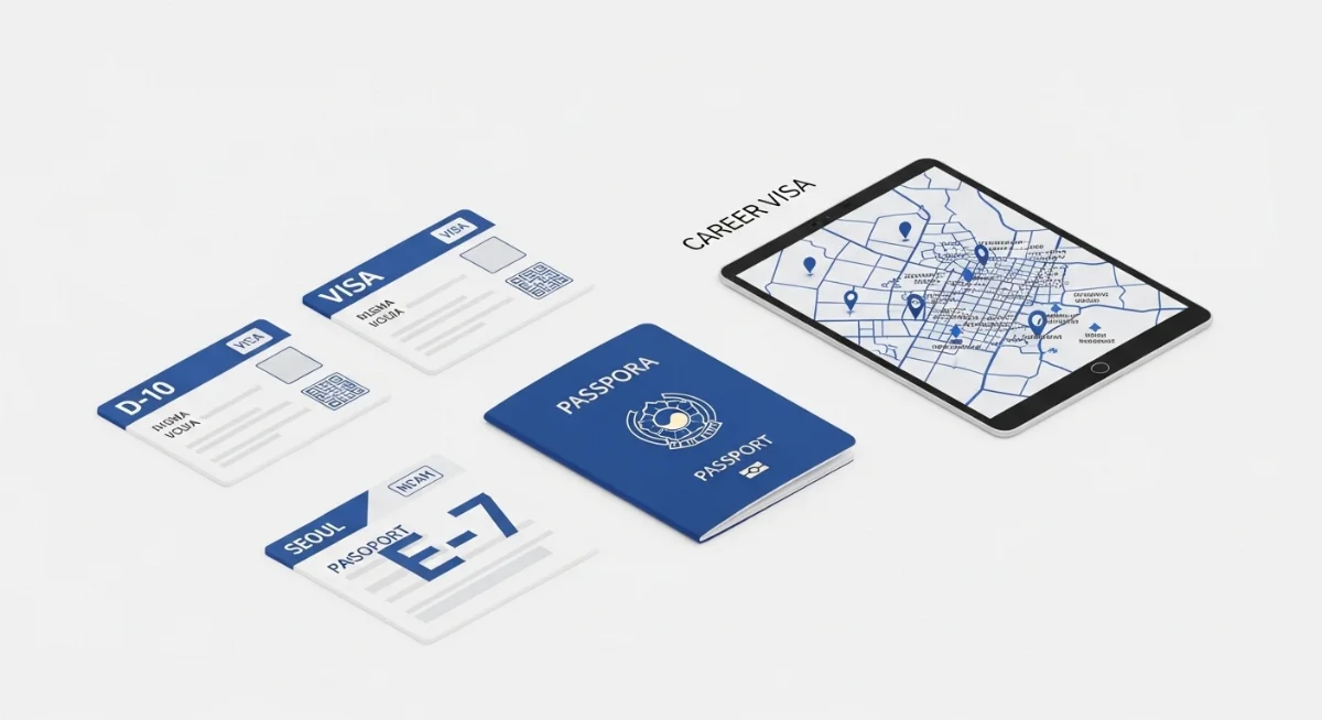 Hướng dẫn hồ sơ xin visa tìm việc D-10 sau du học nghề Hàn Quốc