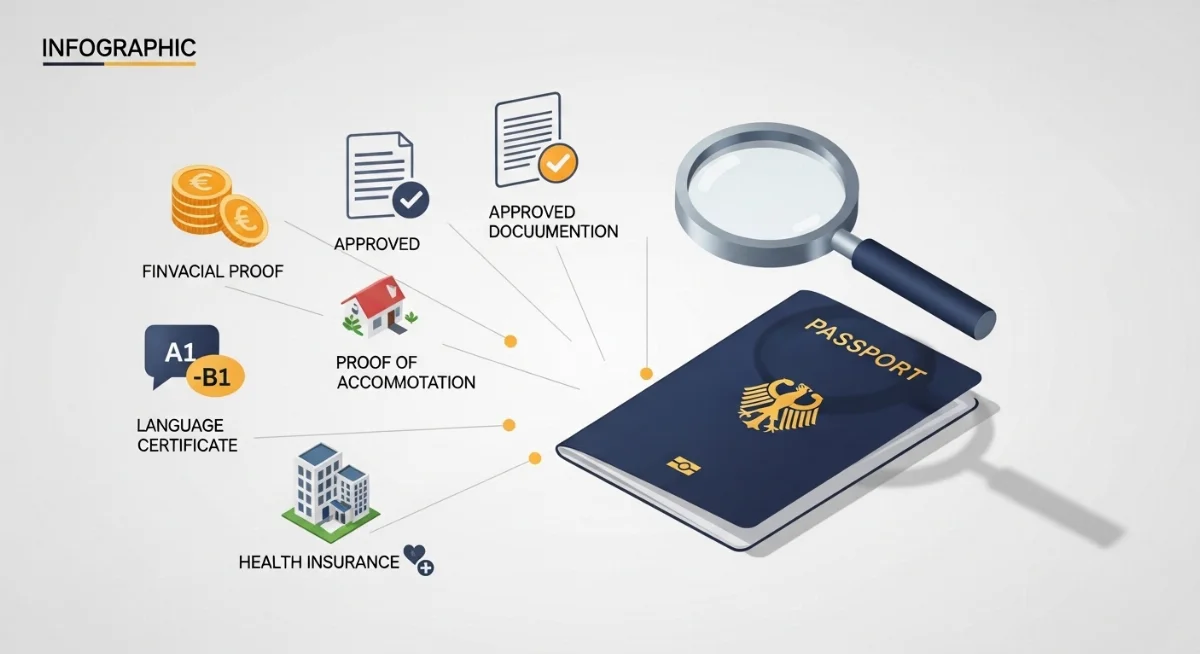 Mẫu thư từ chối visa đức diện 18b với các lý do pháp lý từ Đại sứ quán Đức