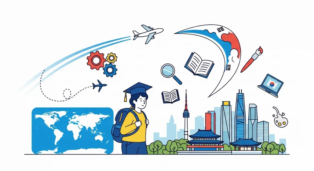 Lộ trình các bước làm hồ sơ và xin visa du học nghề Hàn Quốc D4-6