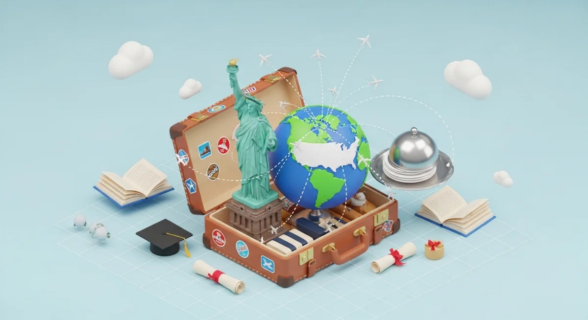 Buổi phỏng vấn visa J1 thực tập sinh Mỹ ngành khách sạn tại Đại sứ quán.