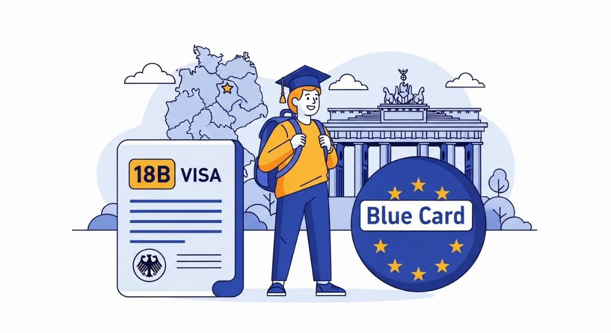 Quyền lợi của Thẻ xanh Đức so với Visa lao động thông thường trong luật di trú mới