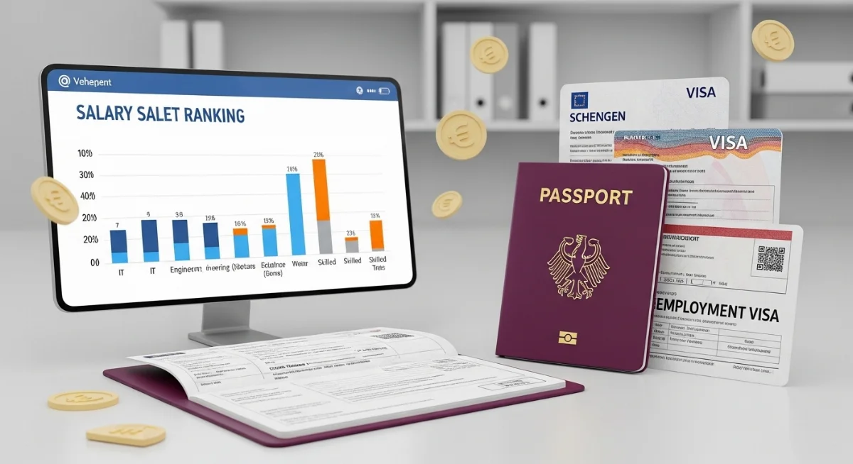 Bảng so sánh thu nhập thực tế du học sinh nghề Đức giữa các ngành nghề hot nhất 2026