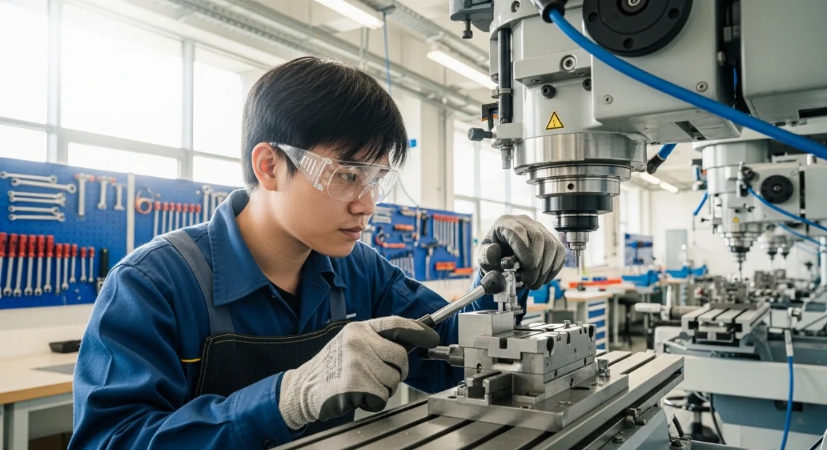 Các sinh viên Việt Nam đang tham gia tư vấn tại một trường du học nghề Đức uy tín năm 2026