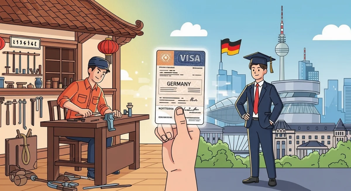 Cuộc sống thợ hàn tại Stuttgart Đức ổn định và có tương lai định cư lâu dài