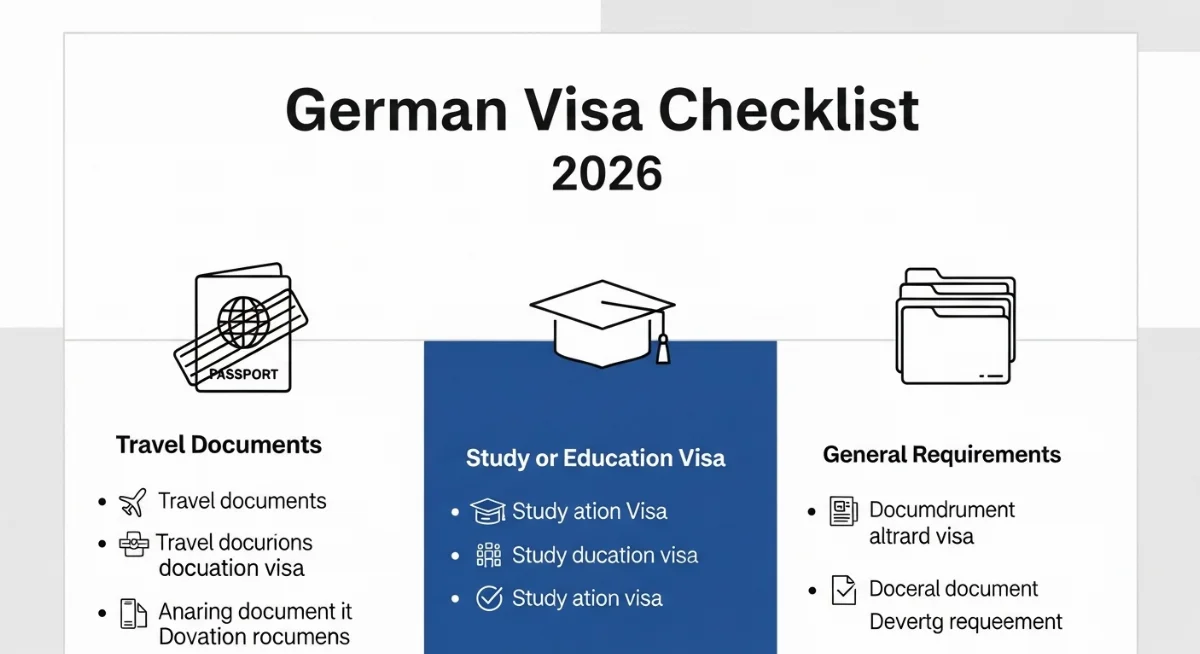 Các điều kiện quan trọng để chuẩn bị hồ sơ visa 18B Đức thành công