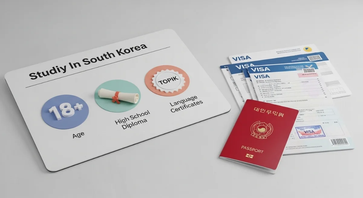 Bảng so sánh độ tuổi và điều kiện du học nghề Hàn Quốc visa D4-6 năm 2026