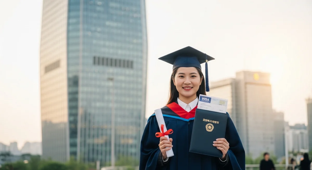 Lộ trình chuyển đổi từ visa D-4-6 sang E-7 cho du học sinh nghề tại Hàn Quốc