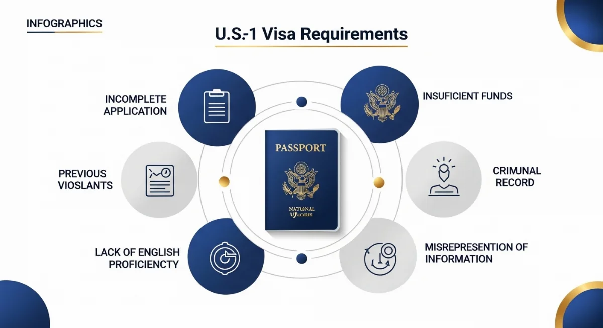 Các lý do rớt visa J1 phổ biến và cách khắc phục cho thực tập sinh