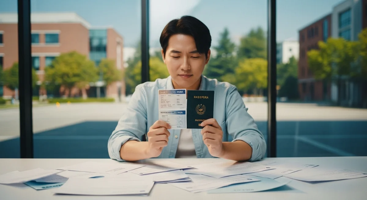 Học sinh lo lắng khi nhận kết quả trượt visa du học Hàn Quốc từ Đại sứ quán