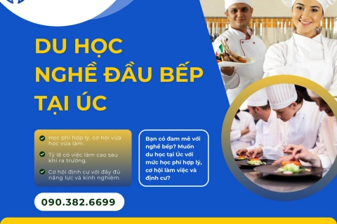 Du Học Nghề Đầu Bếp Tại Úc – Cơ Hội Định Cư Và Phát Triển Nghề Nghiệp