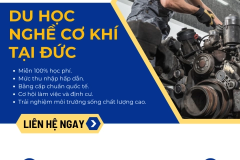 Du Học Nghề Cơ Khí Tại Đức – Cơ Hội Phát Triển Sự Nghiệp Quốc Tế