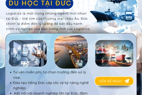 Du Học Nghề Logistics Tại Đức – Cánh Cửa Vàng Đến Sự Nghiệp Toàn Cầu